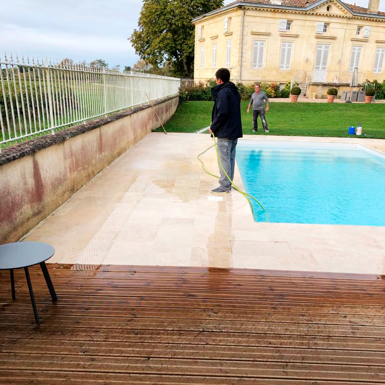 entretien piscine à Libourne, suivi et entretien de la piscine