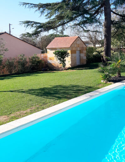 Réalisation d'une piscine par Piscines Anca