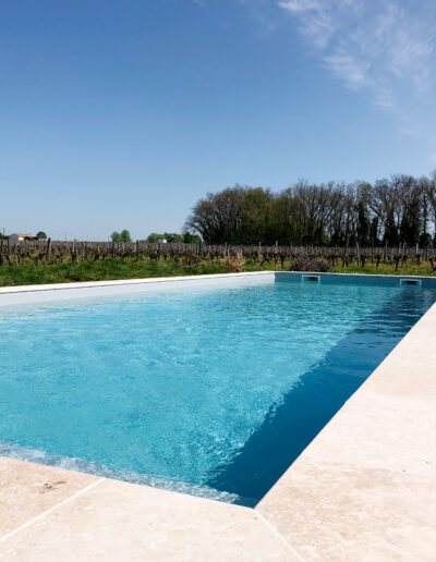 Réalisation d'une piscine maçonnée par Piscines Anca